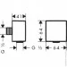 Hansgrohe FixFit   Square    ,   (26455990)
