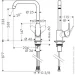    Hansgrohe Focus M41 260, 1jet,   (31820670)