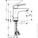    Hansgrohe Logis E 100 Chrome    (71161000)
