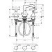    Hansgrohe Metropol Classic Chrome /Gold   3     (31306090)