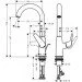    Hansgrohe Novus 240 Chrome     (71126000)
