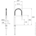    Hansgrohe Pivot SS   25  (f03408501SB)