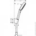 Hansgrohe PULSIFY  , 3j, 1600,    (24303670)