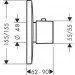    Hansgrohe PuraVida Highflow  , ,   (15772400)