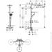 Hansgrohe Raindance Select S   Showerpipe 240 1jet P,  ,     (27633670)