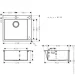   Hansgrohe S510-F450 SilicaTec,   (43312170)