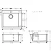   Hansgrohe S71 Combi 500x550,  (43301801)