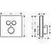    Hansgrohe ShowerSelect  , ,  2 ,  ,   (15763670)