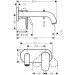    Hansgrohe Vernis Blend Black Matt  ,   (71576670)