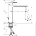    Hansgrohe Vernis Shape 190 Chrome     (71562000)