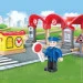Hape Набор для игрушечной железной дороги Железнодорожная станция (E3702) Hape Набор для игрушечной железной дороги Железнодорожная станция (E3702)