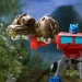 Hasbro   Beast Battle Masters,  :  ,  . (F4600 MV7 BA BEAST BATTLE MASTER RHINOX)
