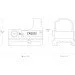  Hawke Reflex Sight Red Dot Sight, Weaver Rail,  3 MOA Dot (12141)