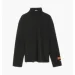  Heron Preston Hpny Embroidered Rollneck Sweater Black (HMAB027C99JER0021001-2XL)