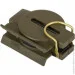 Highlander  Heavy Duty Folding Compass Olive (COM005)