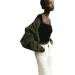  H&M Square-Neck Crop Top (1189031002-M)