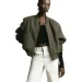  H&M Square-Neck Crop Top (1189031002-M)