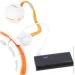 - HMS HHM21 HULA HOP WHITE/ORANGE MAGNETIC WITH WEIGHT +  COUNTER (17-44-597)