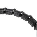 HMS HHW11 PLUS SIZE HULA HOOP BLACK WITH WEIGHT (17-44-522)
