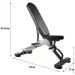 HMS L8009 EXCERCISE BENCH (17-53-012)