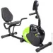  HMS R9259 PLUS RECUMBENT MAGNETIC STATIONARY BIKE (black - green) (17-06-005)