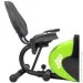  HMS R9259 PLUS RECUMBENT MAGNETIC STATIONARY BIKE (black - green) (17-06-005)