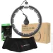 - HMS SET HULA HOOP HHW06 BLACK WITH A GRAVITY BALL AND COUNTER +  WAIST SUPPORT BR163 BLACK PLUZ SIZE (17-44-646)