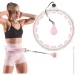 - HMS SET HULA HOOP HHW06 PINK WITH A GRAVITY BALL AND COUNTER +  WAIST SUPPORT BR163 BLACK PLUZ SIZE (17-44-647)
