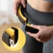 - HMS SET HULA HOOP MAGNETIC BLACK/YELLOW HHM21 WITH WEIGHT +  COUNTER +  SLIMMING BELT BR1313 (17-44-656)