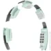 - HMS SET HULA HOOP MAGNETIC GREEN HHM13 WITH WEIGHT +  COUNTER +  WAIST SUPPORT BR163 BLACK (17-44-600)