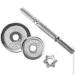  HMS STC20 SZTANGIELKI W WALIZCE 2 x 10 KG CHROME (17-59-103)