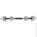  HMS STC30 CHROME DUMBBELL SET-BARBELL IN SUITCASE 2x15KG (17-59-113)