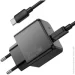   Hoco   110-240V CS17A+  Type-C, 1xUSB, 22.5W, 1 , Black, Blister