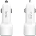    Hoco  12-24V Z23, 2xUSB, 12W, White, Box