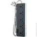 - Hoco   AC13A  5  +  3 USB+  USB-C, 17W,  1,5, 220, Black, Box