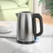 Hoco  HE12 1.7L Stainless Steel Electric Kettle Grey (2635677353)