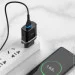    Hoco C12Q Smart QC3.0 charger set(Type-C) Black (6931474716293)