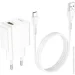    HOCO C98A Proton single port QC3.0 charger set(Type-C) White (6931474766878)