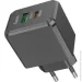    HOCO CS14A Ocean PD20W+ QC3.0 charger Black (6942007603898)