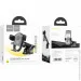   Hoco H5 Integrity one-key car holder Black (6931474790934)