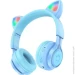 Hoco W39 Cat Ear Stereo Bluetooth Headphones Blue (779250)