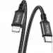  Hoco X14 Type-C Lightning 3 A 20W 2m Black (6931474752208)