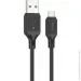  Hoco X90 USB Micro 2.4 A 1m Black (6931474788429)