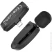 Hoco - L15 Lightning Crystal Lavalier Wireless Digital Microphone Black (2501041838)