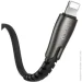 Hoco  U58 Pisces Cable USB to Lightning 2,4A 1,2m Black (1821691413)