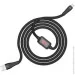  Hoco USB Cable S4 MicroUSB Black 1m (with display) (1460316711)