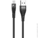  Hoco USB Cable U53 4A Flash MicroUSB Black 1.2m (1460316712)