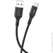  Hoco USB Cable U79 Admirable Smart Power MicroUSB Black 1.2m (1460316668)