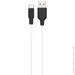  Hoco USB Cable X21 Silicone Type-C Black/White 1m (1460317395)