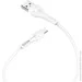  Hoco USB Cable X37 Cool Power MicroUSB White 1m (1460316052)